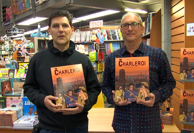 « Charleroi. Des origines à nos jours »: une BD 100% carolo