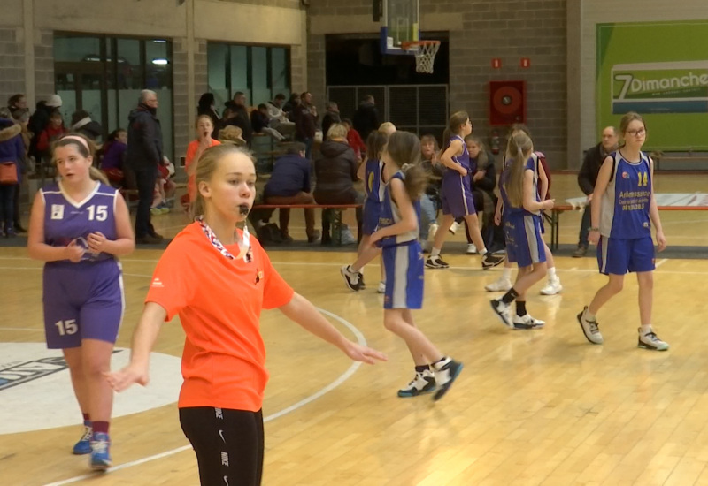 Franche réussite pour le tournoi de MINIBasket de Noël 