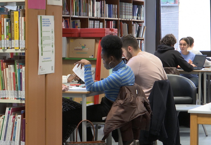 Charleroi: plusieurs bibliothèques et Universités accueillent des étudiants en blocus