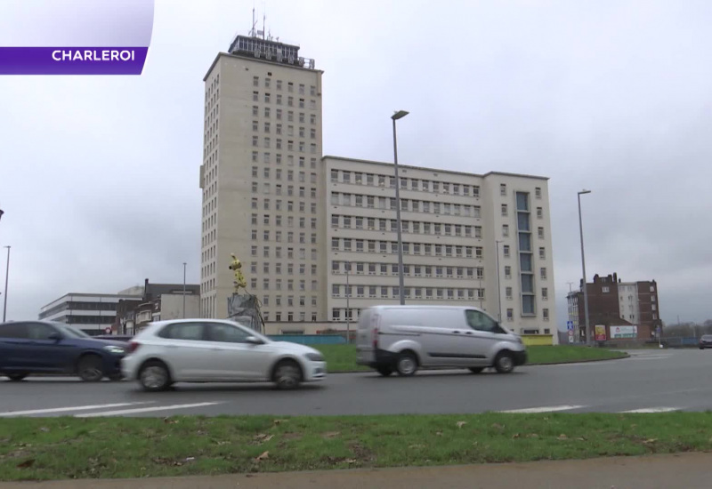 Charleroi: le rond-point du Marsupilami va se transformer en square 