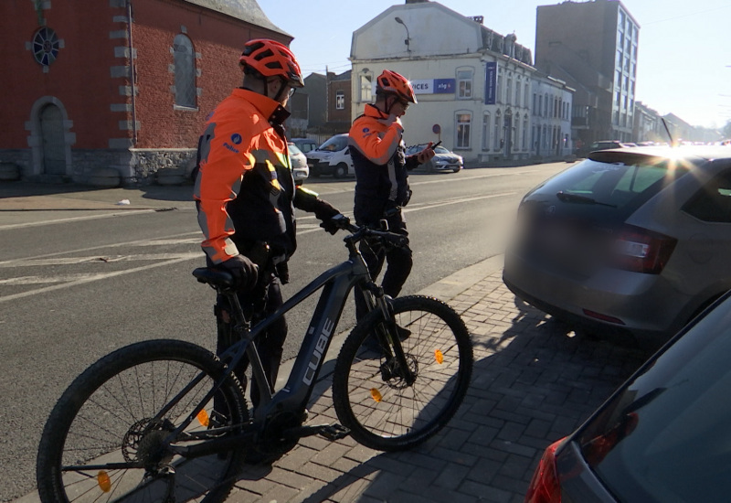 Châtelet: Focus sur les patrouilles de police cyclistes