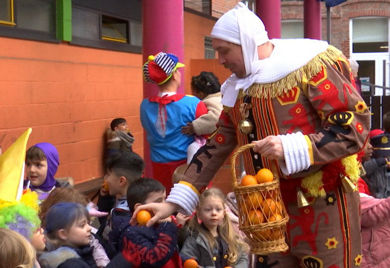 Le carnaval s’invite à l’école Saint Joseph de Châtelet