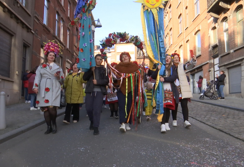 Une touche ukrainienne au carnaval carolo