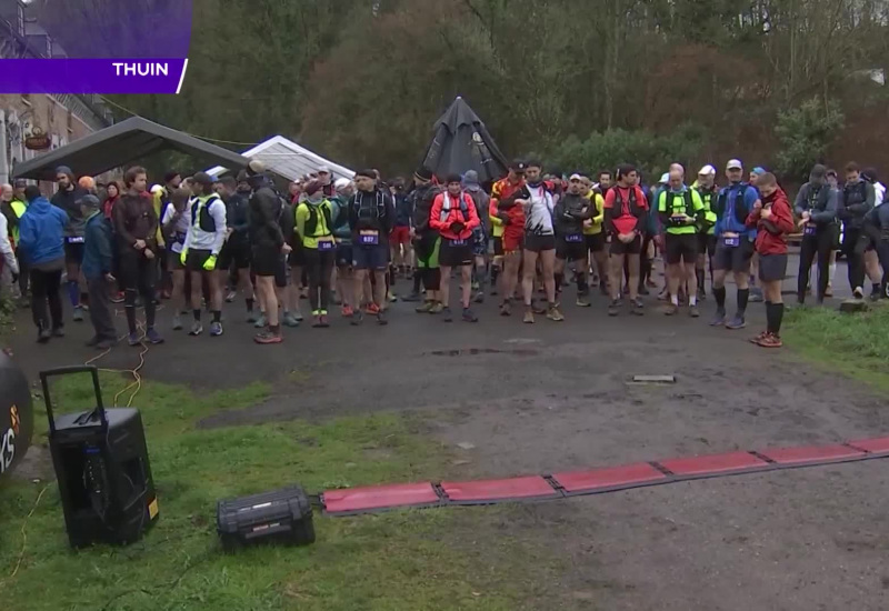 464 trailers ont envahi l'Abbaye d'Aulne pour le Trail du Montagnard