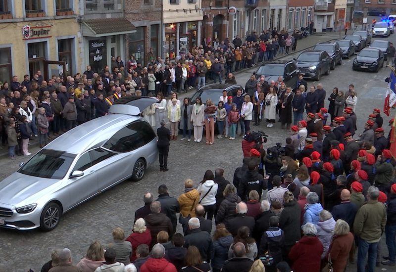 Hommage à Paul Furlan: l'émotion était intense lors des funérailles à Thuin