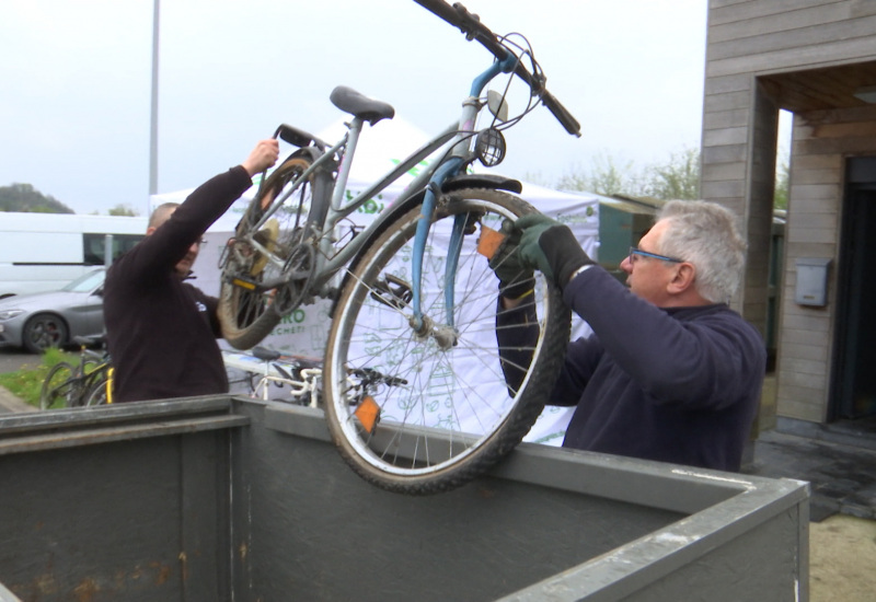 Tibi : des vélos s’offrent une seconde vie grâce à la grande collecte