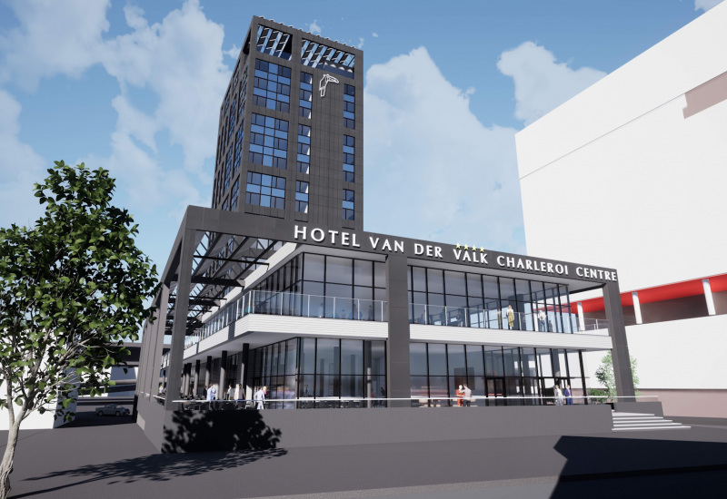 Un nouvel hôtel Van der Valk va être construit dans le centre de Charleroi