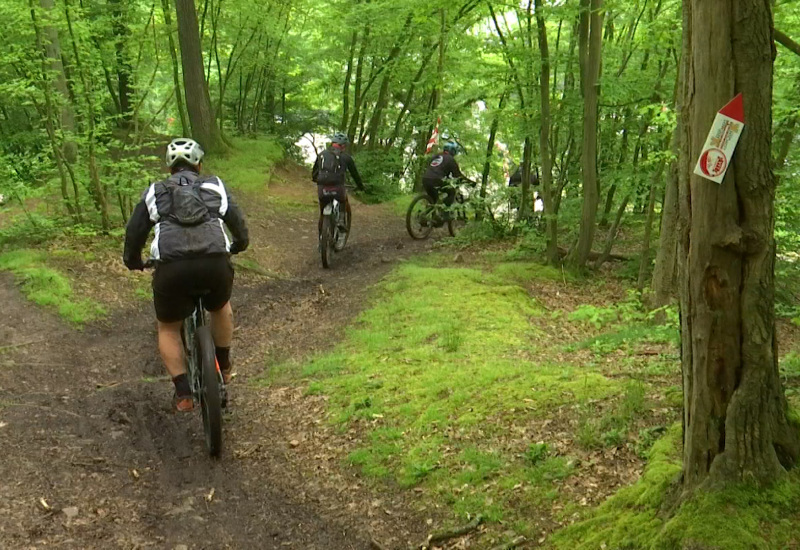 Les VTTistes à l'assaut de la Thudinie avec les Boucles VTT 