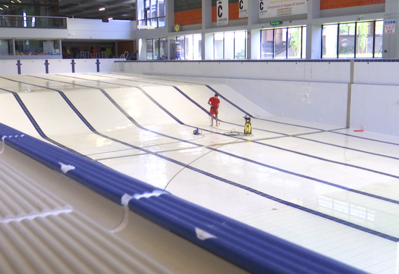 Charleroi : la piscine de l'Hélios fermée jusqu'au 30 mai pour cause de légionelle