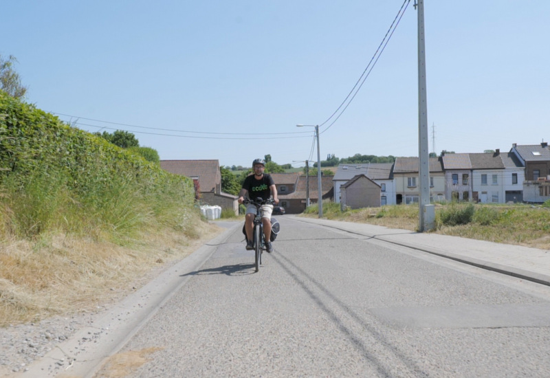 Green Bike Tour: le député Ecolo, Christophe Clersy va à la rencontre des acteurs locaux pour une transition écologique