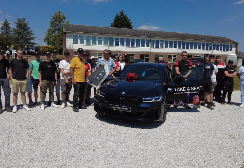 Une marque allemande prête une voiture dernier cri pour les élèves de l'ITCF de Rance