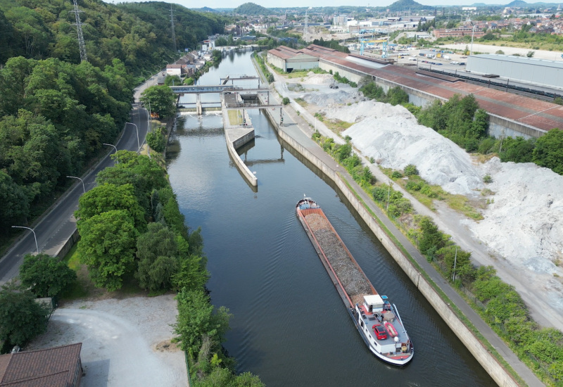 Rencontre avec les éclusiers de Montignies-sur-Sambre