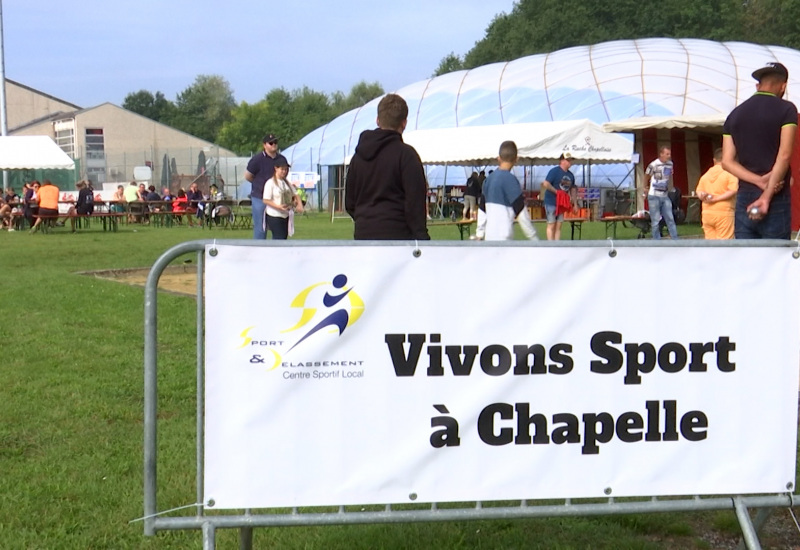 Carton plein pour le jogging et les Sportes Ouvertes de Chapelle-lez-Herlaimont