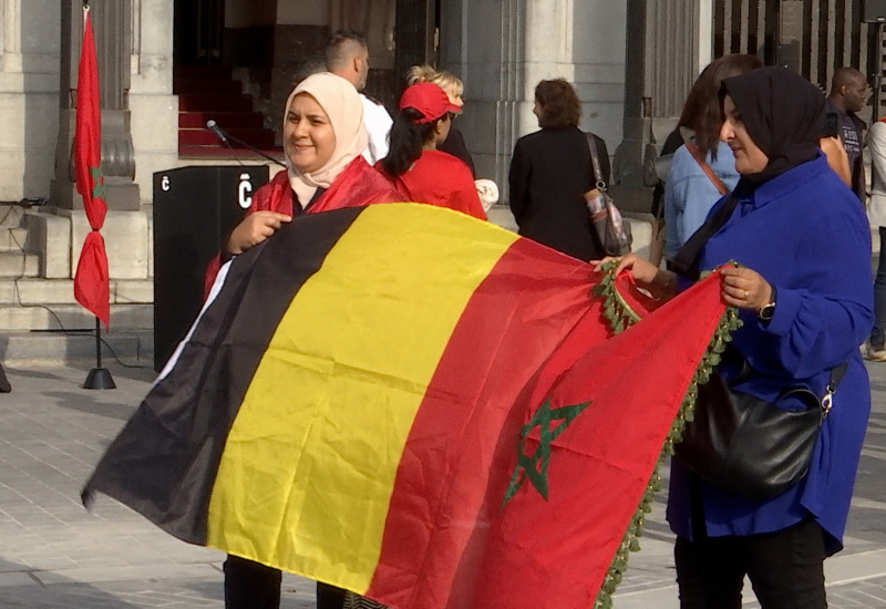 Charleroi : un hommage pour les victimes du séisme au Maroc