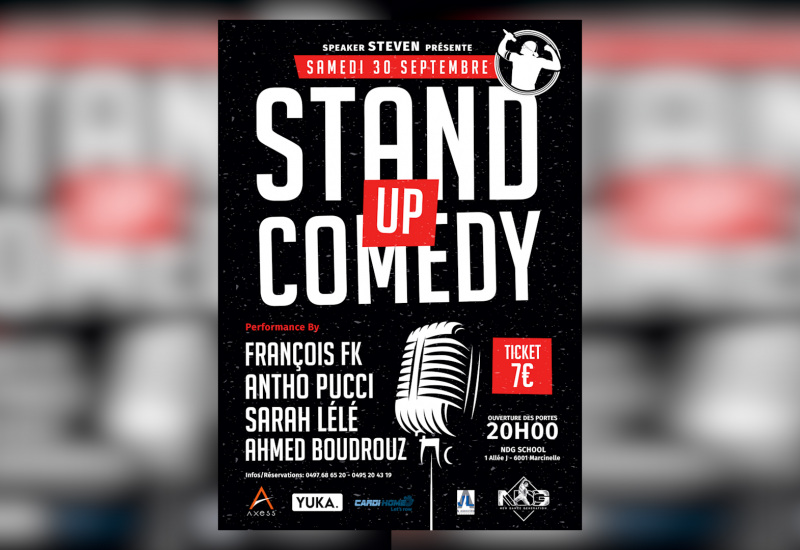 Stand-up Comedy : un festival pour mettre en valeur les talents carolos