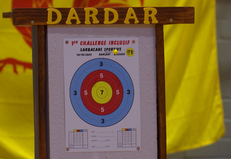 Le club carolo de sarbacane sportive DARDAR a organisé son 1er challenge inclusif de sarbacane 