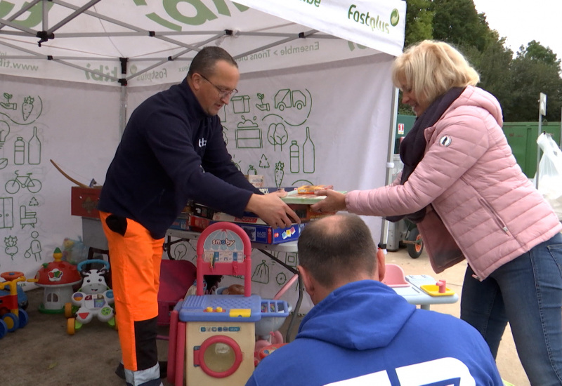 Recyparc Tibi: opération récolte de jouets pour les enfants précarisés 