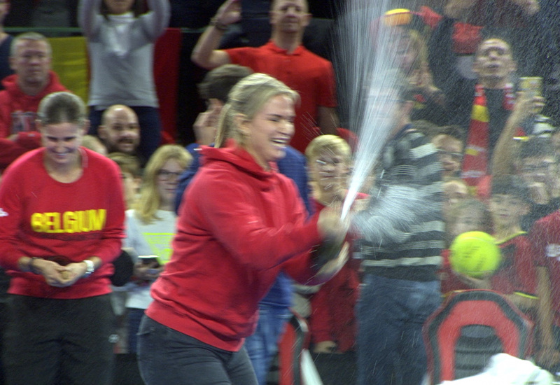 Le week-end parfait de la Belgique à la Billie Jean King Cup ! 