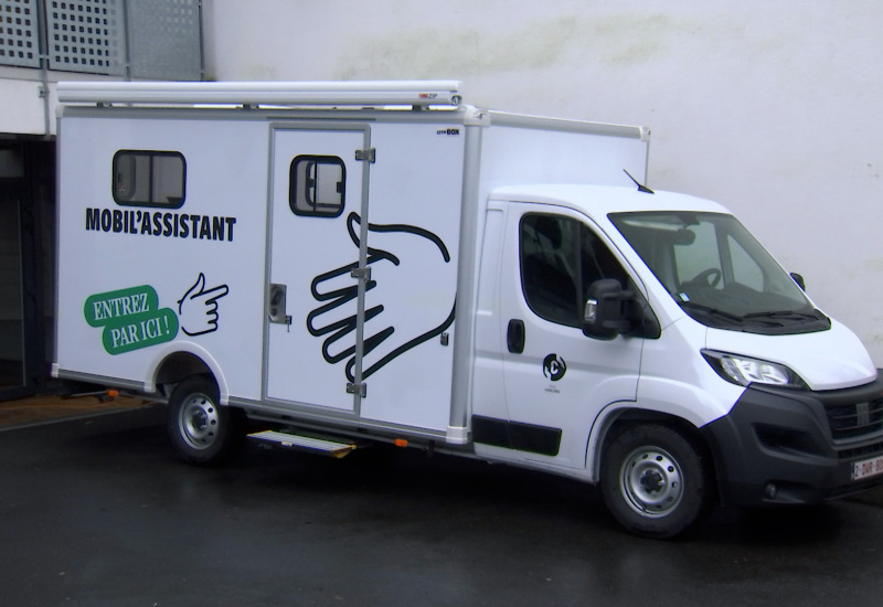 Le Mobil'Assistant, le nouveau service itinérant du CPAS de Charleroi