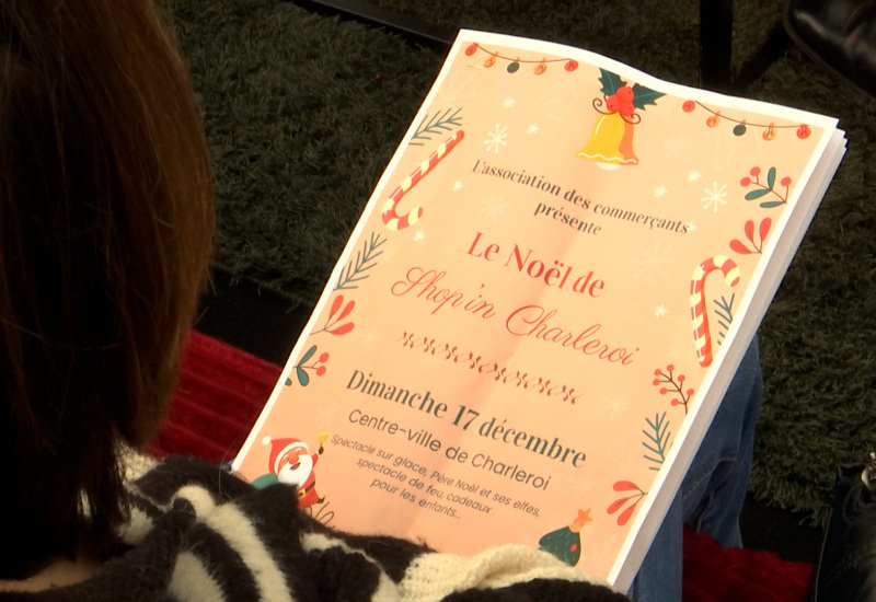 Les commerces de Charleroi fêtent Noël le 17 décembre