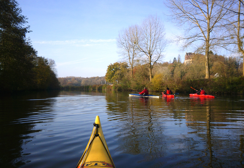 Lobbes : Les balades en Kayak sur la Sambre cartonnent 