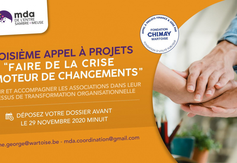 Troisième appel à projet pour la MDA de l’Entre-Sambre+Meuse