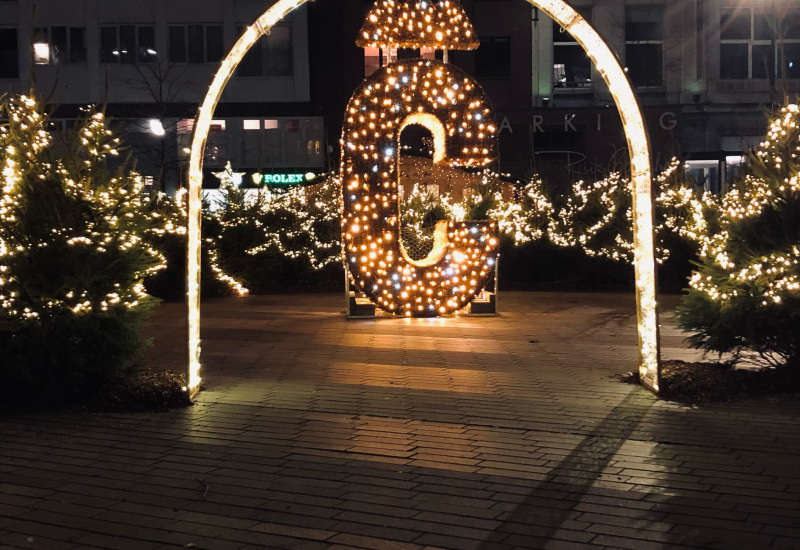 Comme un air de marché de Noël à Charleroi