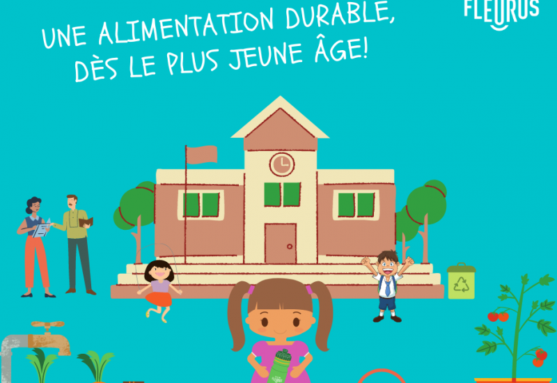 Fleurus: des projets scolaires pour une meilleure alimentation 