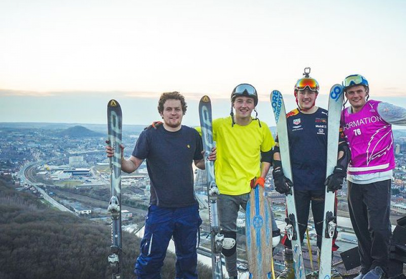 Du ski sur les terrils, ce qui n'est pas interdit est permis