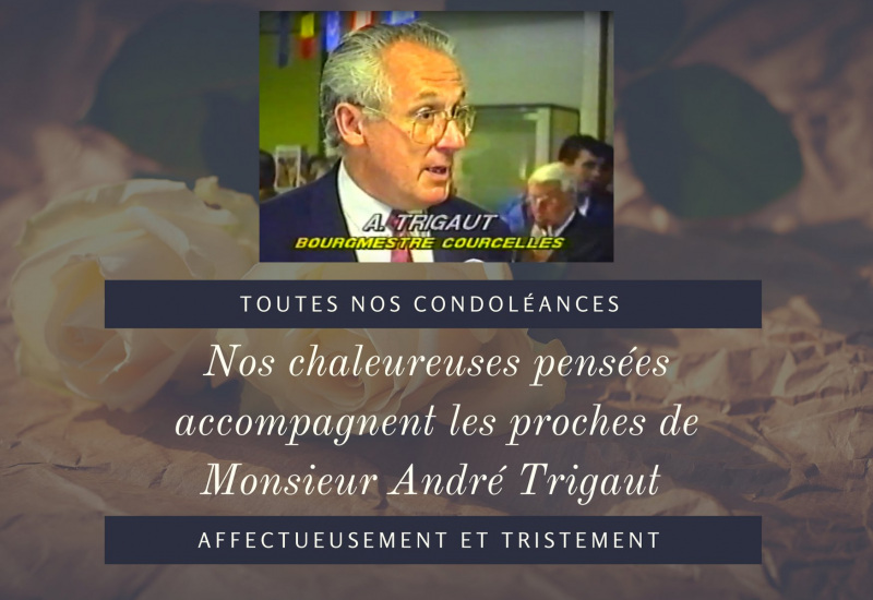 Courcelles: André Trigaux, ancien mayeur, est décédé 