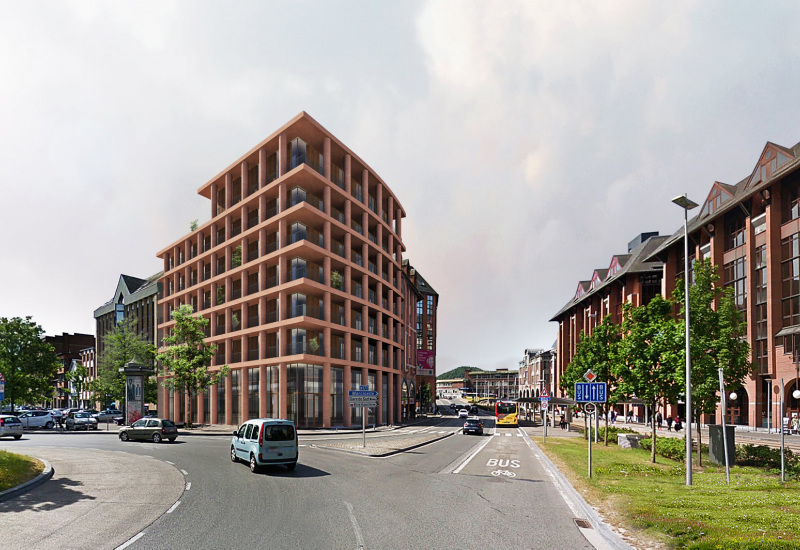 Charleroi: des nouveaux locaux pour la société wallonne du crédit social ! 