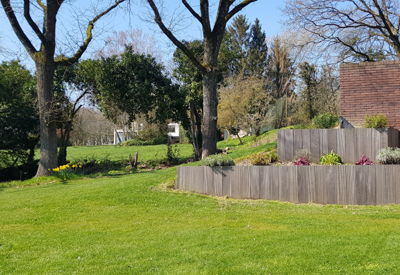 Le jardin oui! mais en essayant de faire tourner l'économie locale!