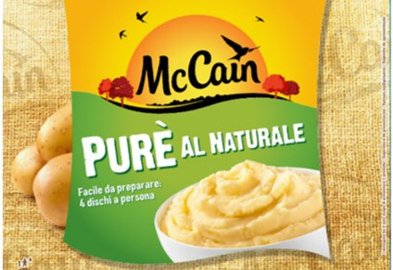 Avertissement de l’AFSCA concernant une Purée surgelée de la marque McCain