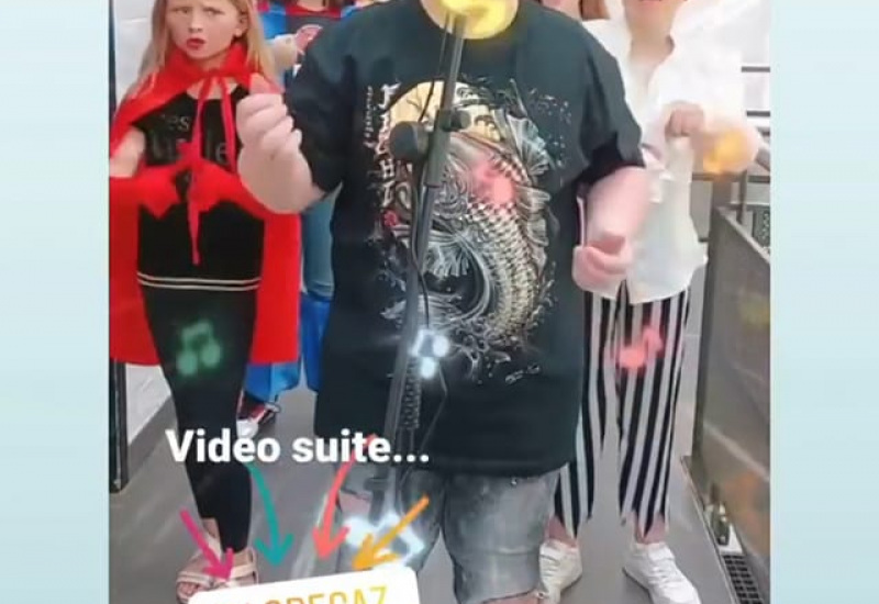 Chapelle-lez-Herlaimont : Julien Doré fan du clip des élèves de l'école communale 