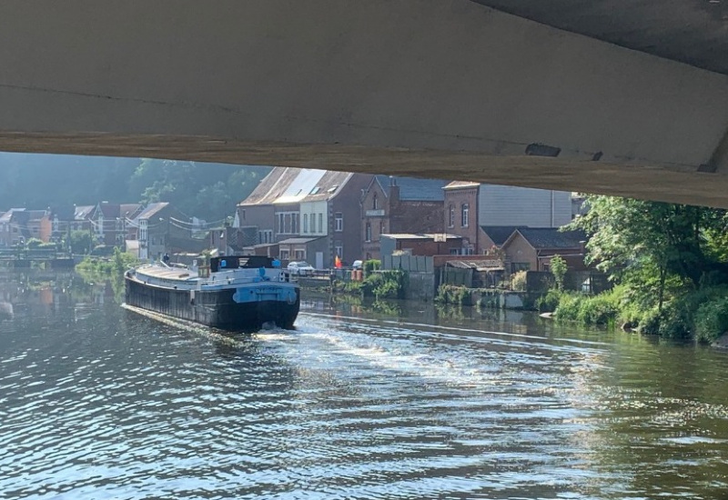 Le Thudo, péniche emblématique de la Ville sera de retour à Thuin