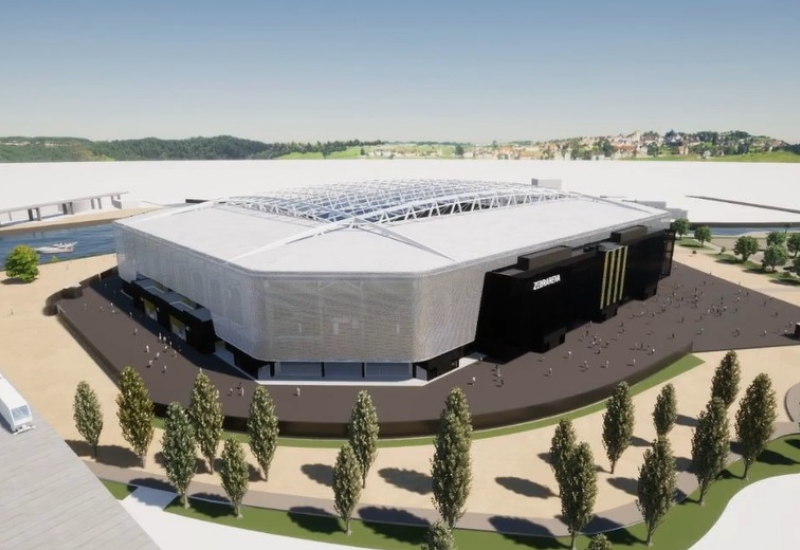 Une nouvelle maquette du futur stade du Sporting 