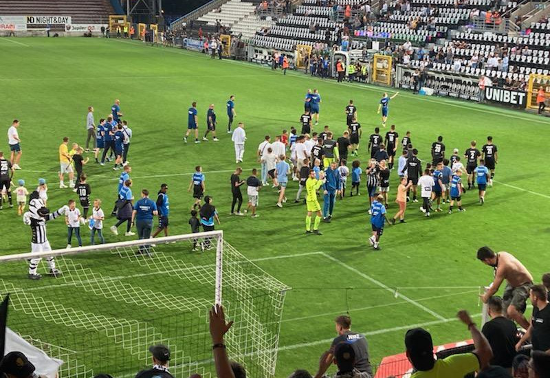 Le Sporting s'impose face à Gand 2-1