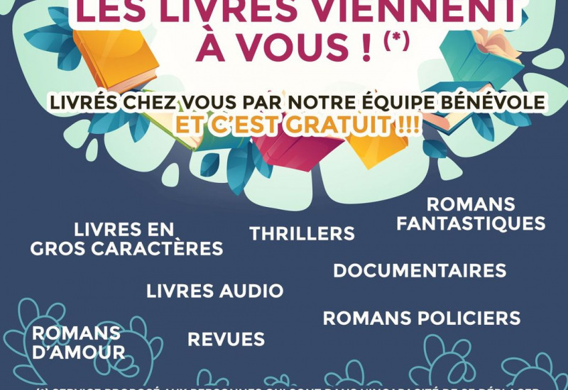 Sivry-Rance: les livres viennent à vous !