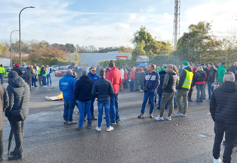 Grève générale : Des piquets de grève nombreux et fournis dans la région de Charleroi, selon la FGTB
