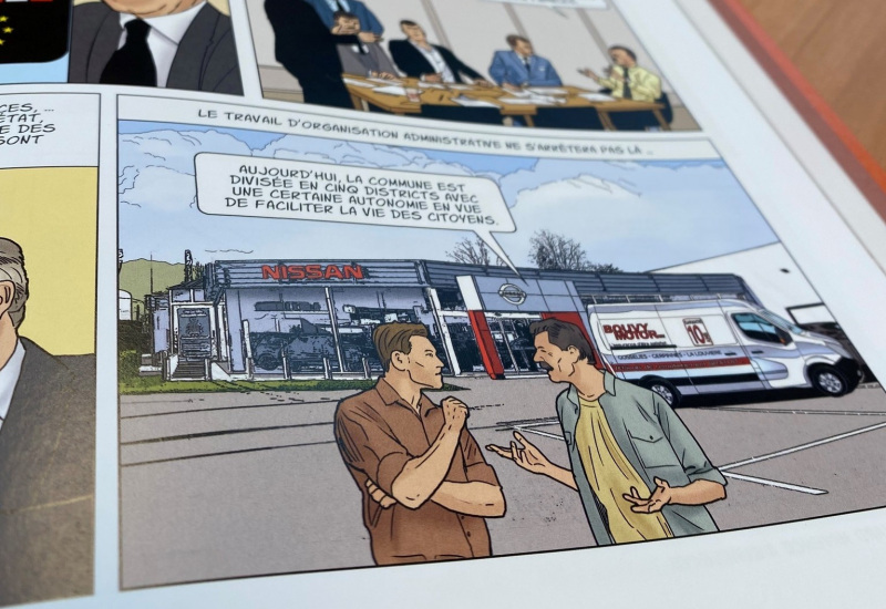 Une BD retraçant l'histoire de Gosselies sera publiée en juin 2023, avec votre aide