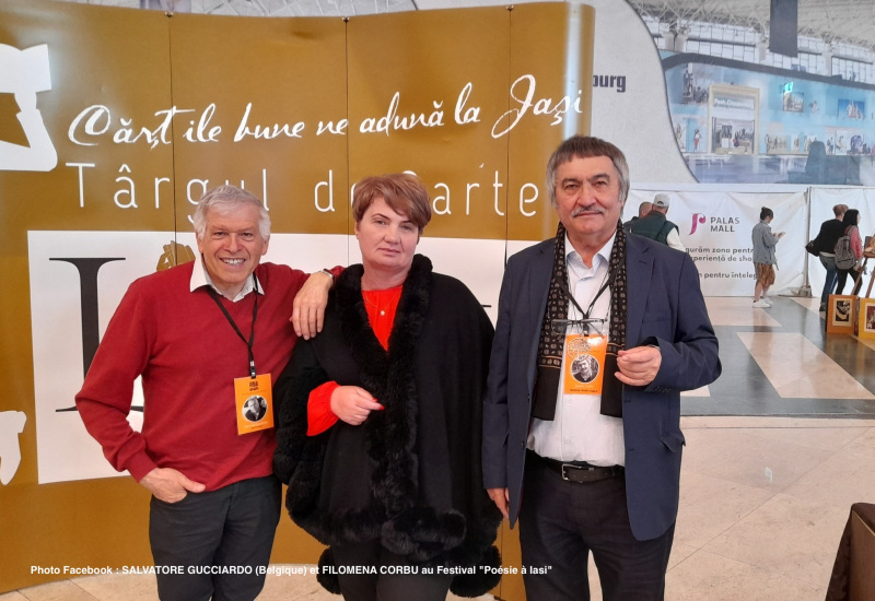 Un poète de Charleroi récompensé au Festival de poésie de Iasi en Roumanie