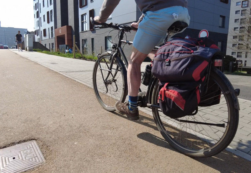 Le début des travaux de la future boucle cyclable carolo en point de mire