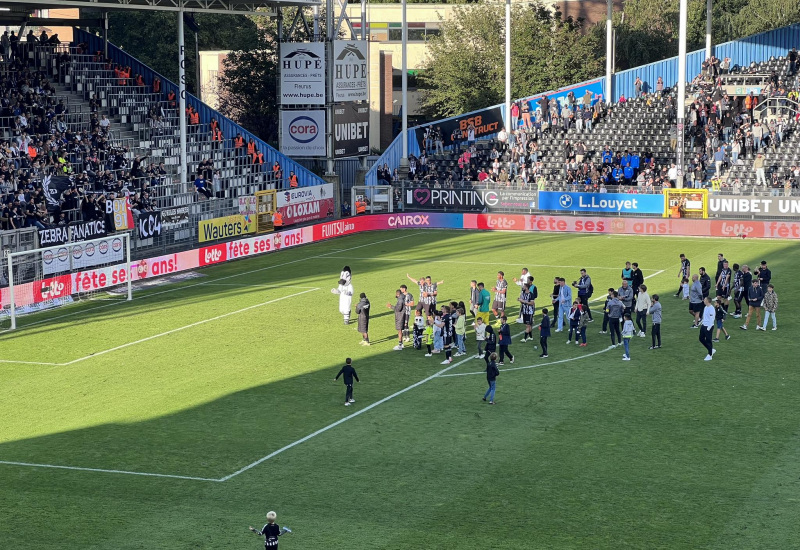 Le Sporting de Charleroi décroche sa première victoire face à Courtrai ! (1-0)