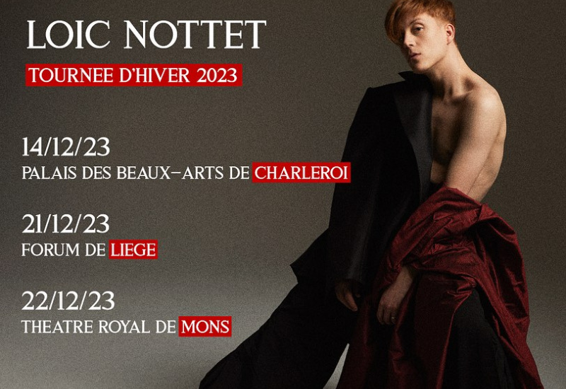 Loic Nottet sera à Charleroi le 14 décembre pour un concert intimiste