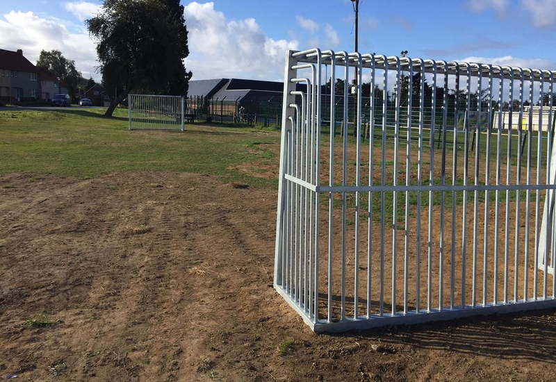 Trazegnies: nouvel espace mini-foot pour la plaine des sports 