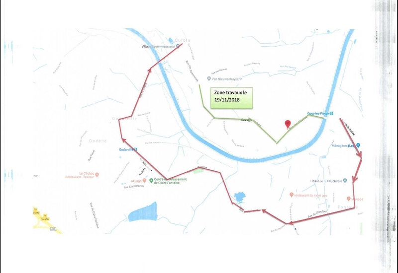 Courcelles: derniers travaux pour la rue de Nivelles et la rue de la Fléchère 