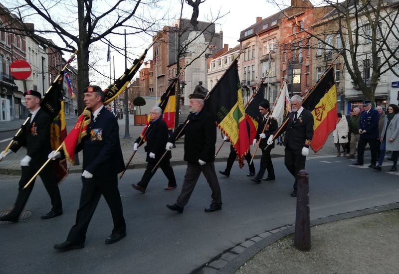 Charleroi : Hommage au roi chevalier
