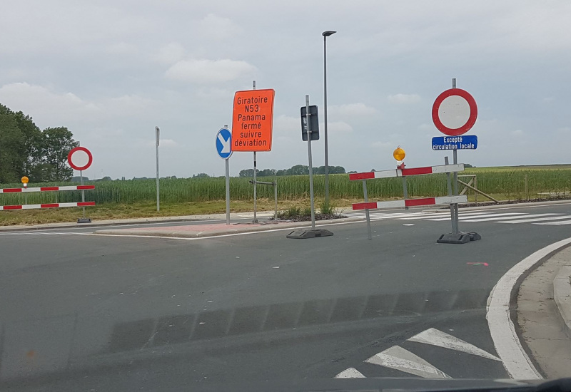 Thuin: les travaux au rond-point du Panama vont débuter 