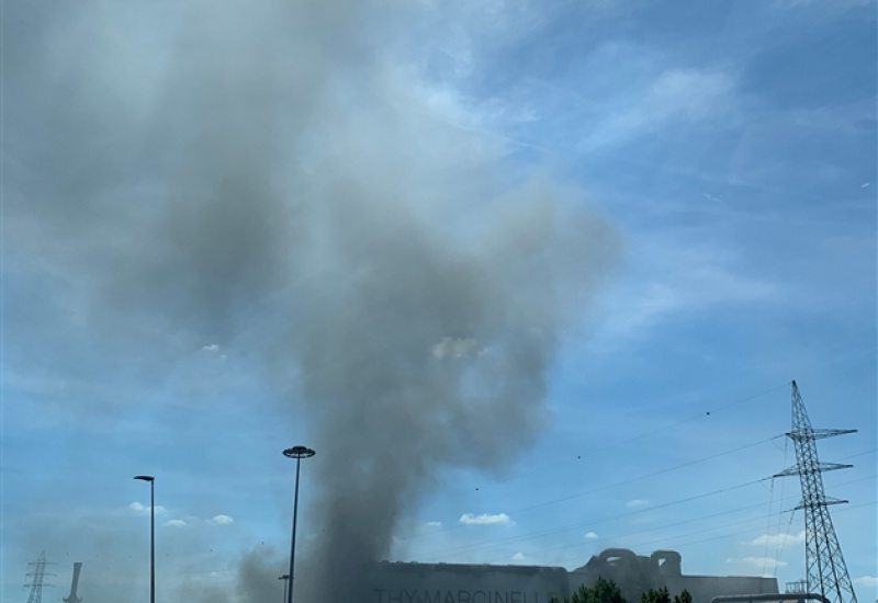 Charleroi: un ouvrir blessé à l'usine Thy-Marcinelle