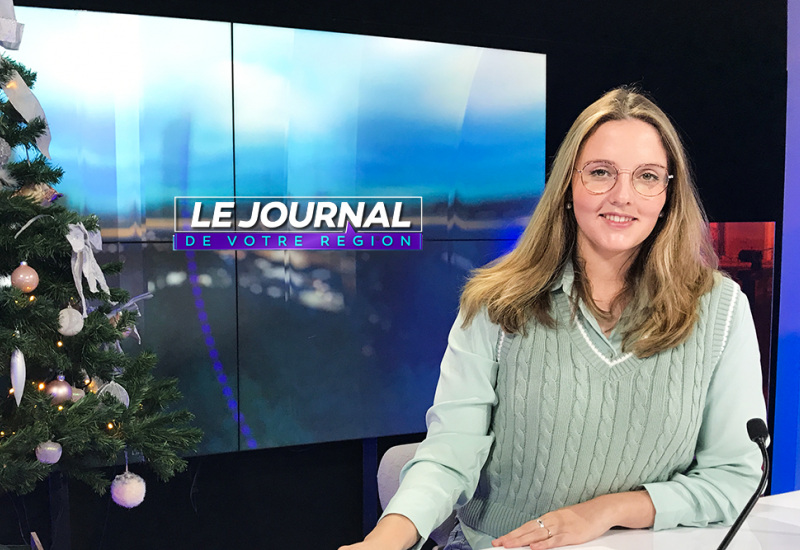 Apolline Putman, le nouveau visage du JT de Télésambre